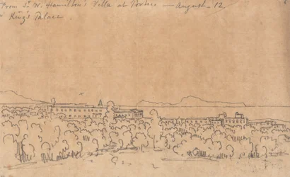 Vanuit de Villa van Sir W. Hamilton in Portici, 12 Augustus